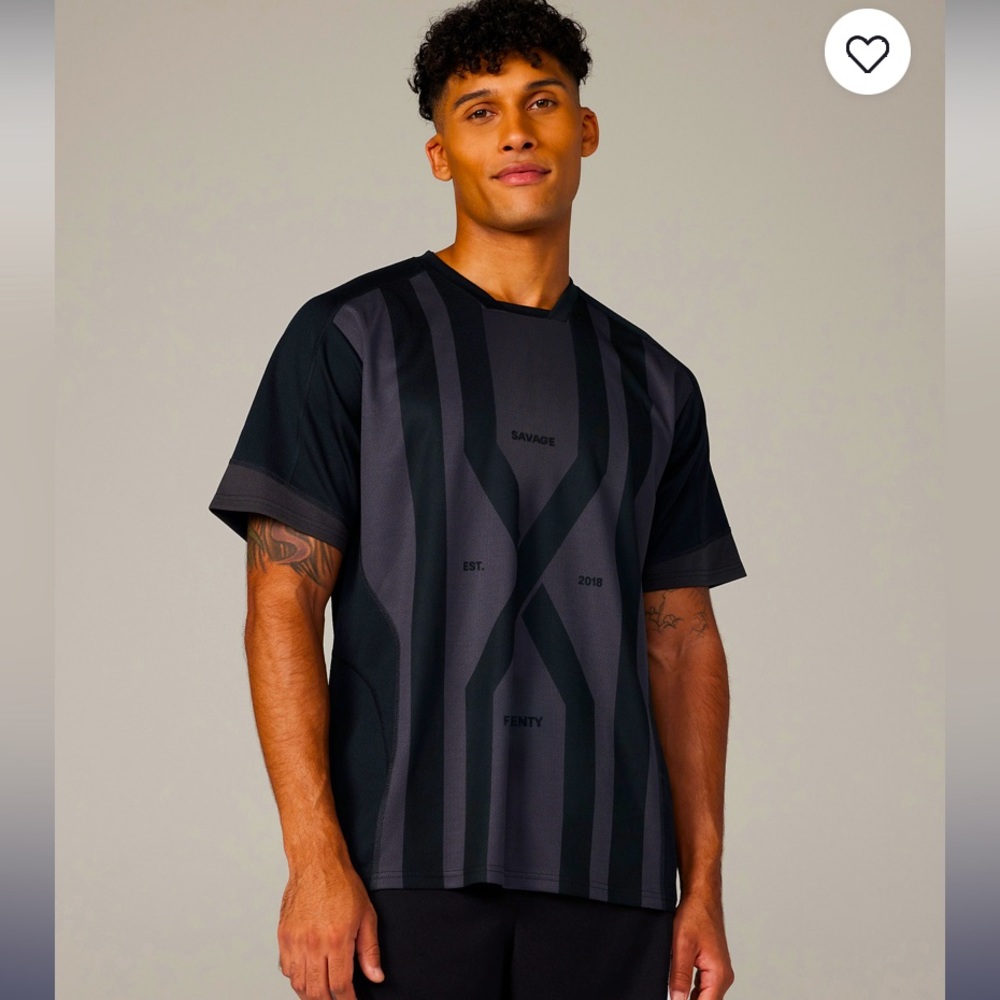Savage by Fenty limited edition black jersey, size S